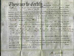Deed by Married Women - Elizabeth Aspin-Original Ancestry