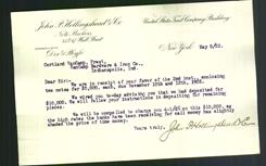Letterhead - John P. Hollingshead & Co.