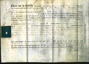 Deed by Married Women - Mehetabel Ramsey-Original Ancestry