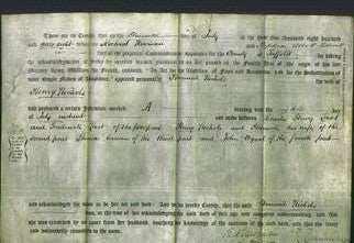 Deed by Married Women - Hannah Nichols-Original Ancestry