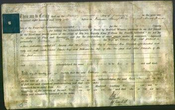 Deed by Married Women - Catherine Cuff-Original Ancestry