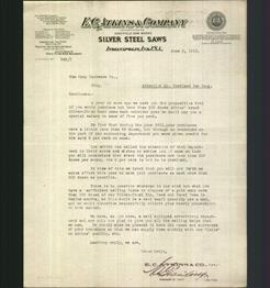 Letterhead - E. C. Atkins and Company