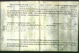 Deed by Married Women - Sarah Foot-Original Ancestry