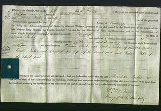 Deed by Married Women - Elizabeth Broker-Original Ancestry