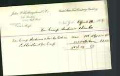 Letterhead - John P. Hollingshead & Co.