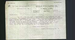 Letterhead - Biddle Purchasing Co.