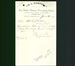 Business Letterhead - E. C. Hunter