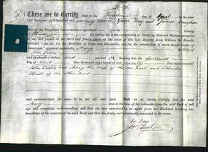 Deed by Married Women - Mary Tebbs-Original Ancestry