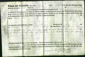 Deed by Married Women - Jane Lake-Original Ancestry