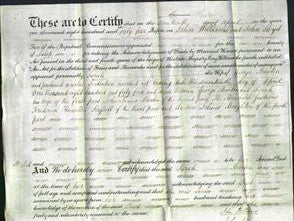 Deed by Married Women - Sarah Burton-Original Ancestry