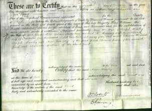 Deed by Married Women - Ann Manley-Original Ancestry