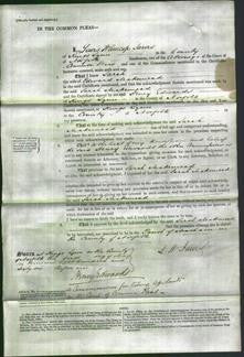 Court of Common Pleas - Sarah Makemead-Original Ancestry
