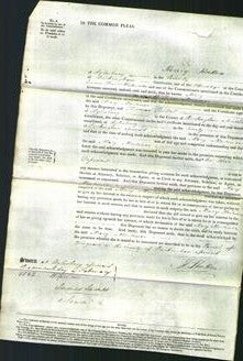 Court of Common Pleas - Mary Mortimer-Original Ancestry