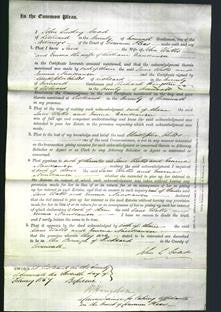 Court of Common Pleas - Jane Watts and Emma Cawen-Original Ancestry