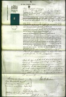 Court of Common Pleas - Charlotte Kemp-Original Ancestry