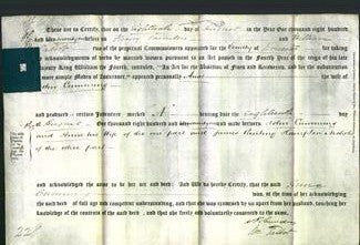 Deed by Married Women - Anne Cumming-Original Ancestry