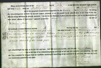 Deed by Married Women - Ann Moore-Original Ancestry