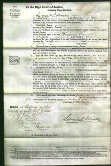 Court of Common Pleas - Jane Wild-Original Ancestry