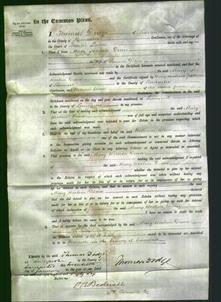 Court of Common Pleas - Mary Hockin Dean-Original Ancestry