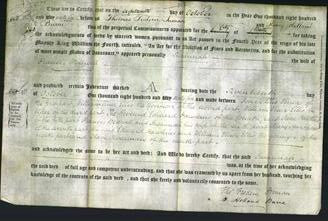 Deed by Married Women - Susannah Bedwell-Original Ancestry