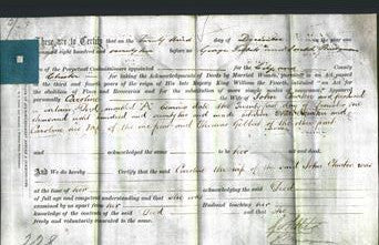 Deed by Married Women - Caroline Churton-Original Ancestry