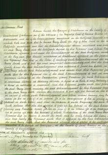 Court of Common Pleas - Mary Snook-Original Ancestry