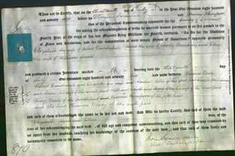 Deed by Married Women - Elizabeth Dunderdale, Maria Waterhouse, Ellen Smith-Original Ancestry
