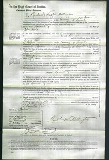 Court of Common Pleas - Harriet Moore-Original Ancestry