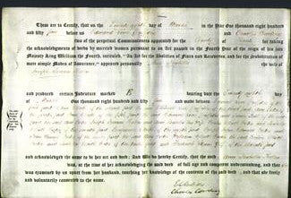 Deed by Married Women - Ann Isabella Hollis-Original Ancestry