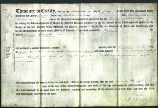 Deed by Married Women - Sarah Clough-Original Ancestry