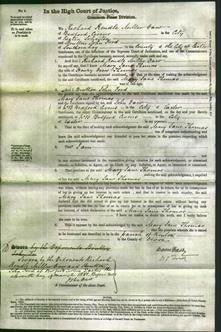 Court of Common Pleas - Mary Jane Thomas-Original Ancestry