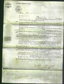 Court of Common Pleas - Caroline Coleing, Martha Budcock and Sarah Slade-Original Ancestry