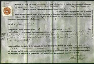 Deed by Married Women - Elizabeth Lewis-Original Ancestry