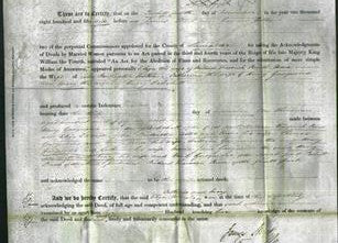 Deed by Married Women - Eliza Powell, Anne Aston, Catherine Gasquoine and Mary Cockshott-Original Ancestry