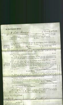 Court of Common Pleas - Mary Tabor-Original Ancestry