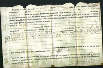 Deed by Married Women - Anna Parker-Original Ancestry