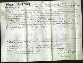 Deed by Married Women - Elizabeth Allden-Original Ancestry