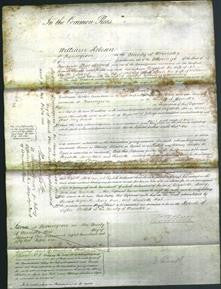 Court of Common Pleas - Elizabeth Smith, Mary Albutt, Ann Russell and Charlotte Adams-Original Ancestry