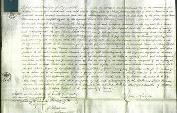 Court of Common Pleas - Frances Louisa Plowman-Original Ancestry