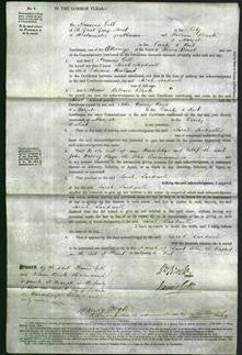 Court of Common Pleas - Sarah Sandwell Howland-Original Ancestry