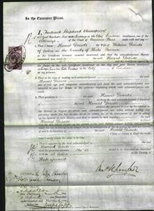 Court of Common Pleas - Harriet Deards-Original Ancestry