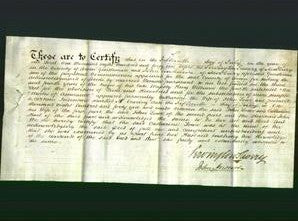 Deed by Married Women - Catharine Lowe-Original Ancestry