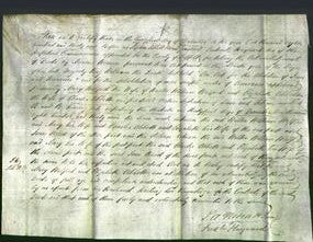 Deed by Married Women - Mary Walford and Elizabeth Abbott-Original Ancestry