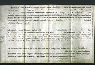 Deed by Married Women - Anna Matilda Gordon-Original Ancestry