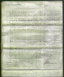 Court of Common Pleas - Mary Waddington-Original Ancestry