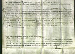 Deed by Married Women - Mary Waddington-Original Ancestry