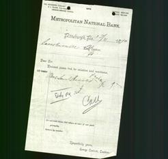 Bank Letterhead - Metropolitan National Bank