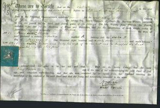 Deed by Married Women - Mary Hudson-Original Ancestry