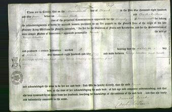 Deed by Married Women - Sarah Wheller-Original Ancestry