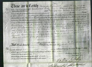 Deed by Married Women - Elizabeth Rathbone-Original Ancestry